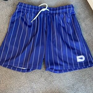 Drip Striped Athletic Shorts